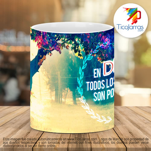 Tazas Personalizadas En Dios todos los sueños son posibles