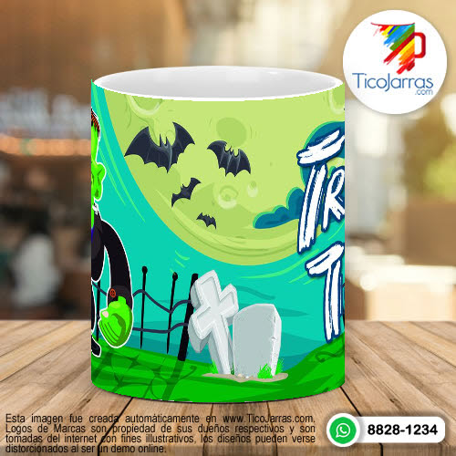 Tazas Personalizadas Trick or Treat