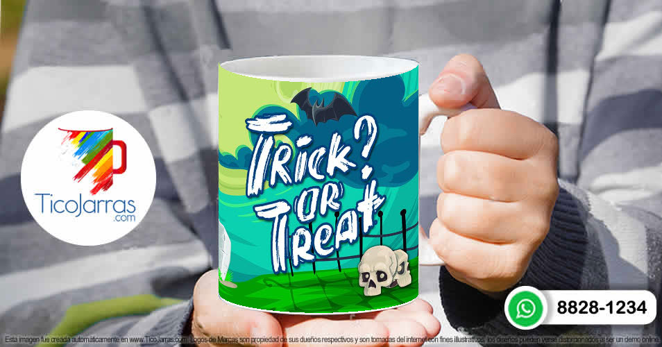 Tazas Personalizadas en Costa Rica Trick or Treat