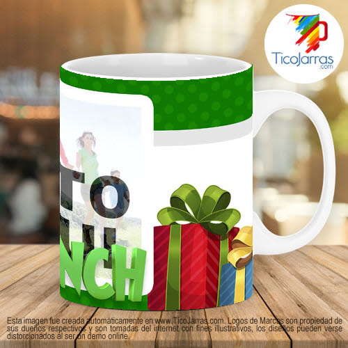 Tazas Personalizadas en Costa Rica El Grinch con foto