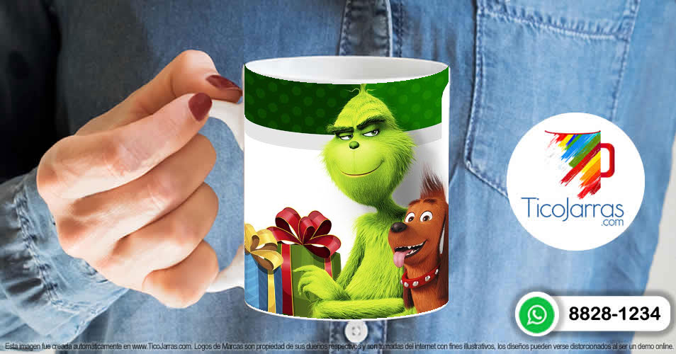 Artículos Personalizados El Grinch con foto