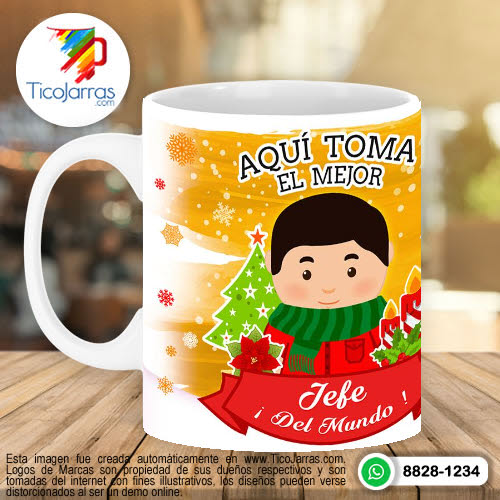 Tazas Personalizadas en Costa Rica Aquí Toma - Jefe