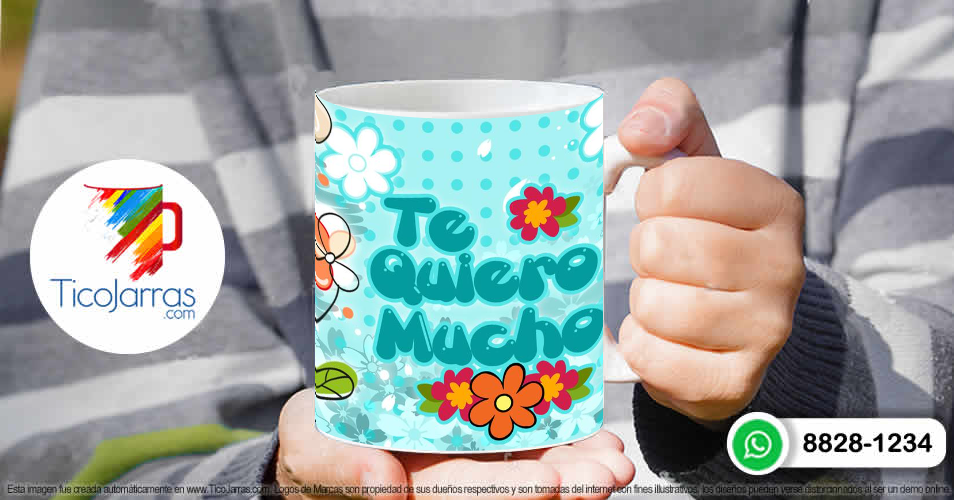 Tazas Personalizadas en Costa Rica Te quiero mucho