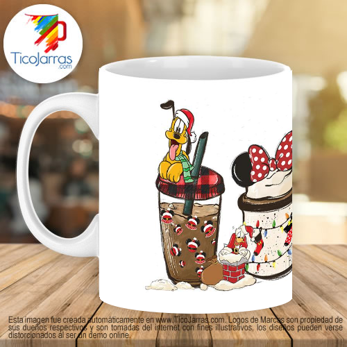 Jarras Personalizadas Disney Coffee Cup