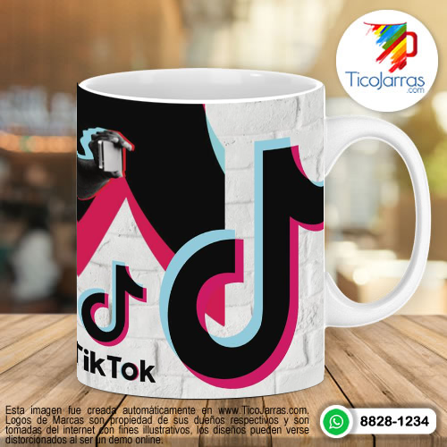 Tazas Personalizadas en Costa Rica TikTok influencer