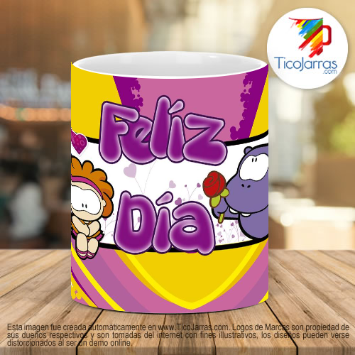 Tazas Personalizadas Feliz día locos