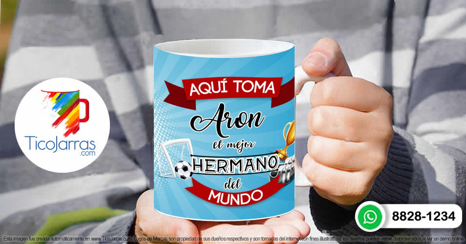 Tazas Personalizadas en Costa Rica Aquí toma el mejor hermano del mundo