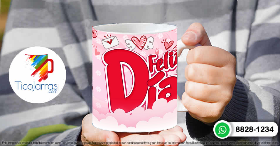 Tazas Personalizadas en Costa Rica Feliz Día