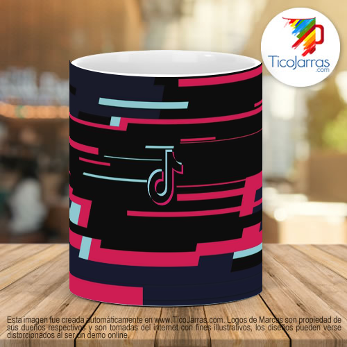 Tazas Personalizadas TikTok Parallel