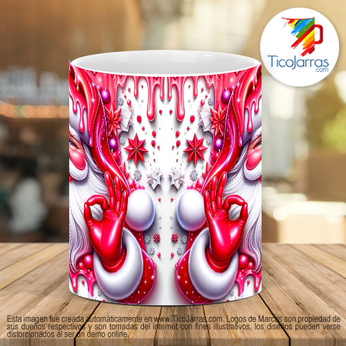 Tazas Personalizadas Santa Claus