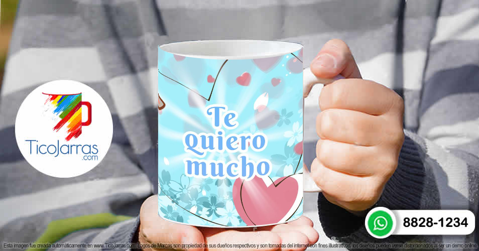 Tazas Personalizadas en Costa Rica Te quiero mucho