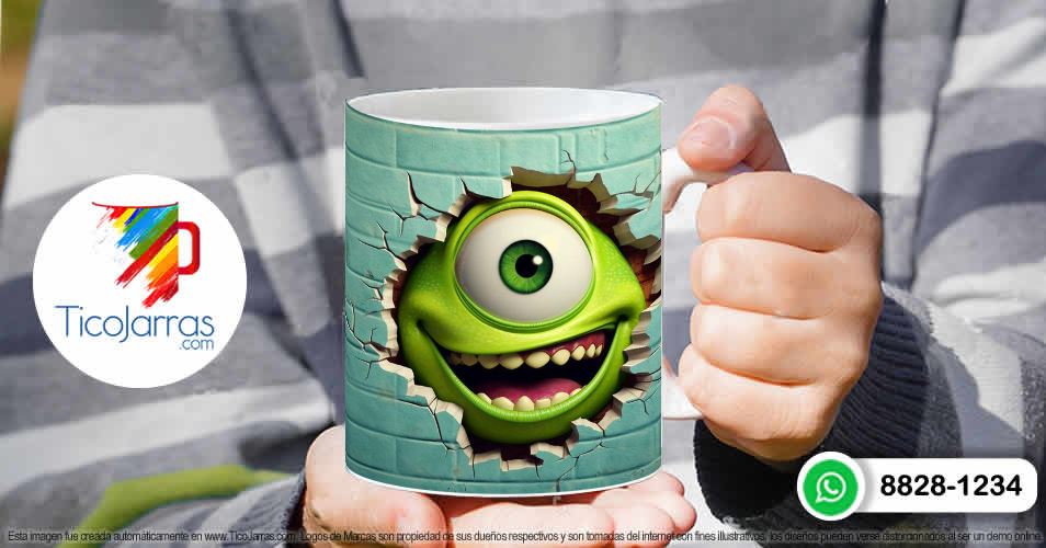 Tazas Personalizadas en Costa Rica Ojo Monster Inn