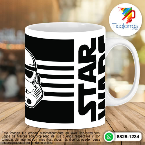 Tazas Personalizadas en Costa Rica Star Wars Stornmtrooper