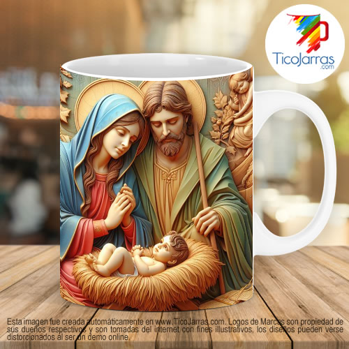 Diseños Personalizadas Navidad 3d Pesebre - Nacimiento de Jesús