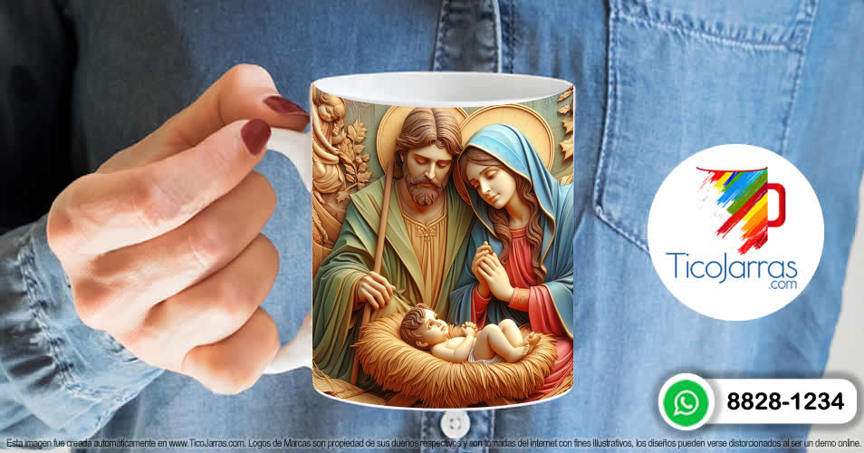 Artículos Personalizados Navidad 3d Pesebre - Nacimiento de Jesús