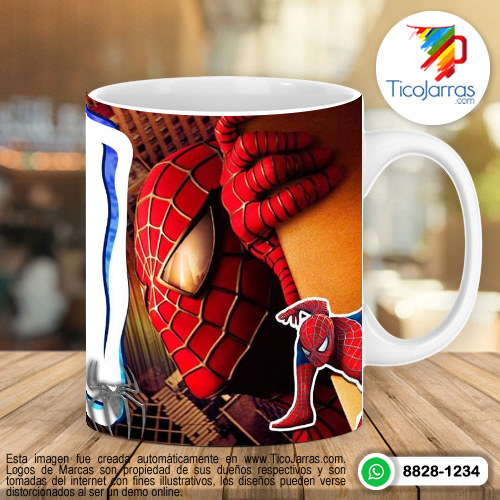 Diseños Personalizadas Spiderman con foto personalizada