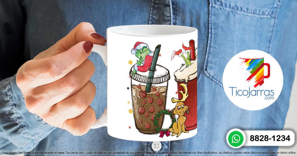 Artículos Personalizados Navidad Grinch