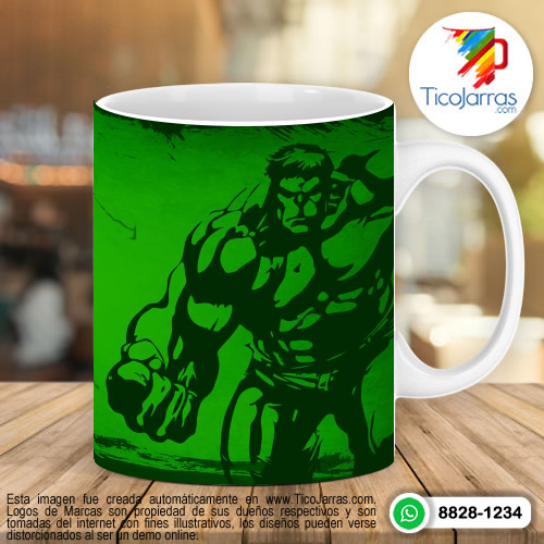 Diseños Personalizadas Hulk