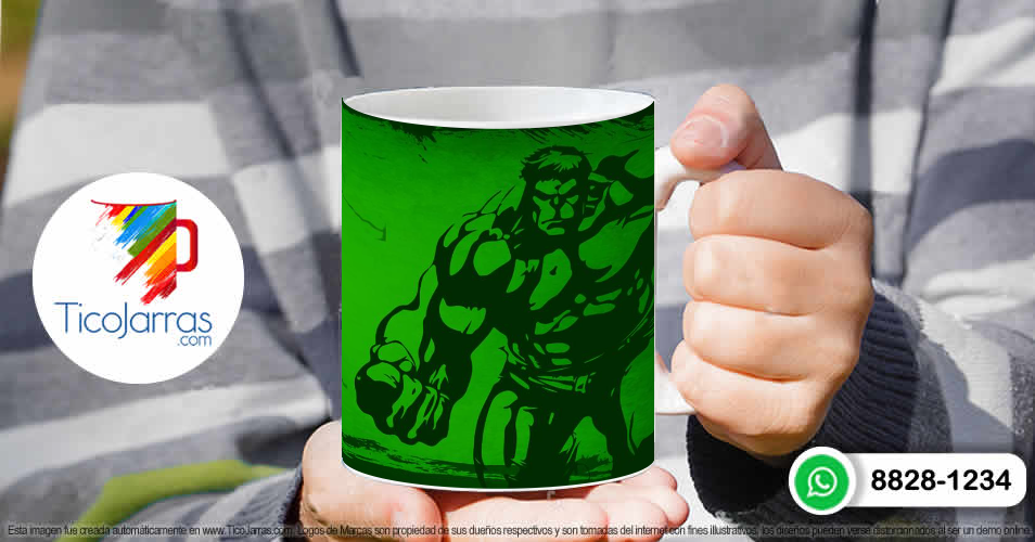 Tazas Personalizadas en Costa Rica Hulk