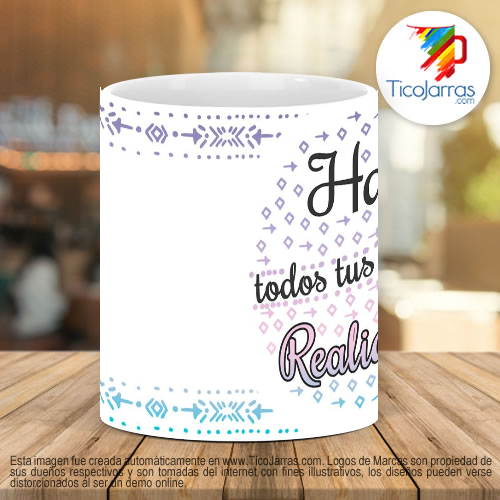 Tazas Personalizadas Haz todos tus sueños realidad