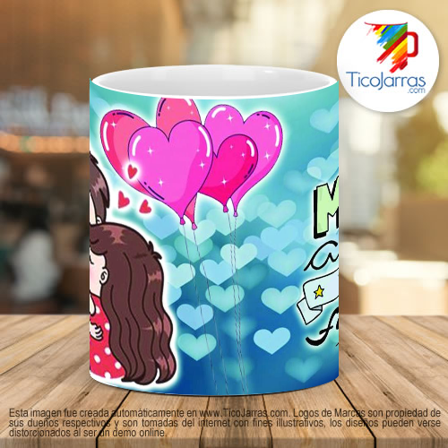 Tazas Personalizadas Más amor por favor