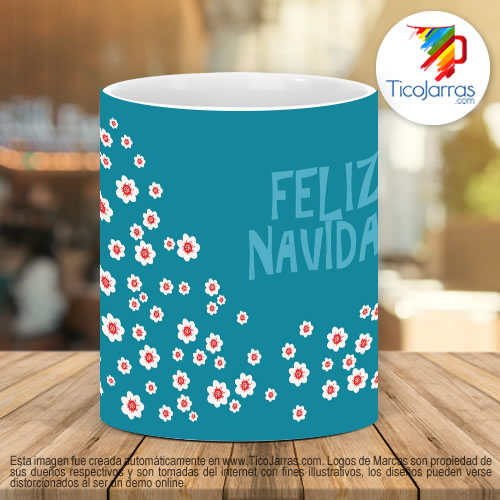 Tazas Personalizadas Feliz navidad y año nuevo