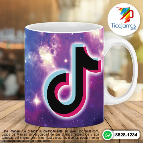 Tazas Personalizadas en Costa Rica TikTok Sky