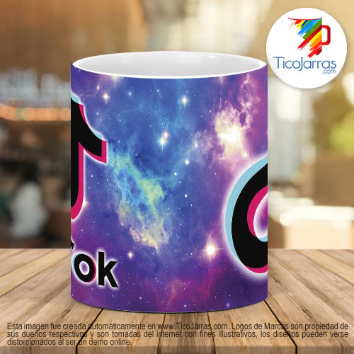 Tazas Personalizadas TikTok Sky