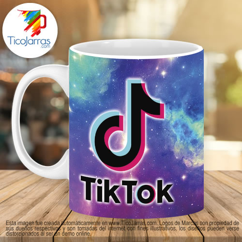 Jarras Personalizadas TikTok Sky