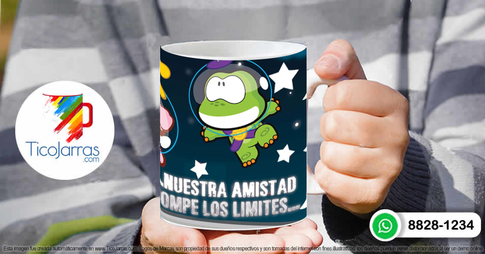 Tazas Personalizadas en Costa Rica Nuestra amistad rompe los límites