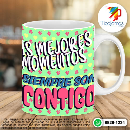 Diseños Personalizadas Mis mejores momentos siempre son contigo