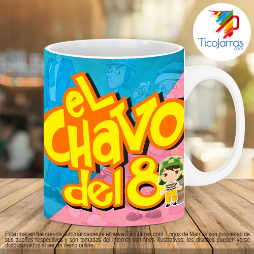 Diseños Personalizadas Doña Florinda, Taza del Chavo del 8