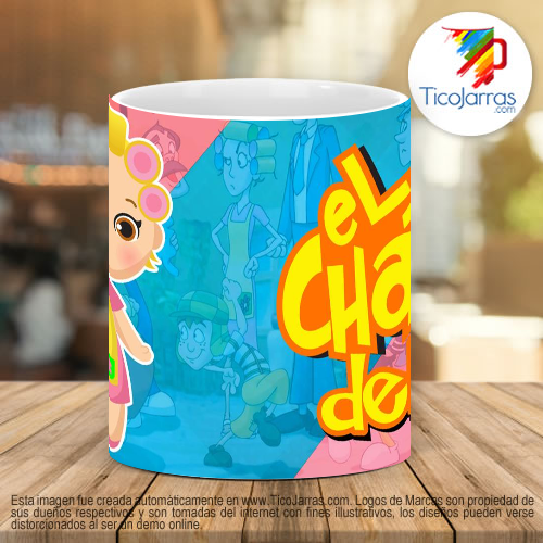 Tazas Personalizadas Doña Florinda, Taza del Chavo del 8