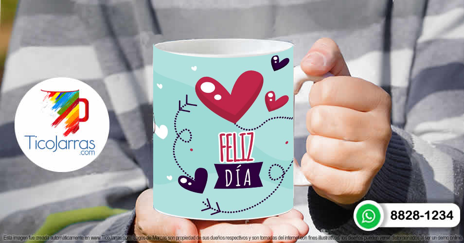 Tazas Personalizadas en Costa Rica Feliz Días