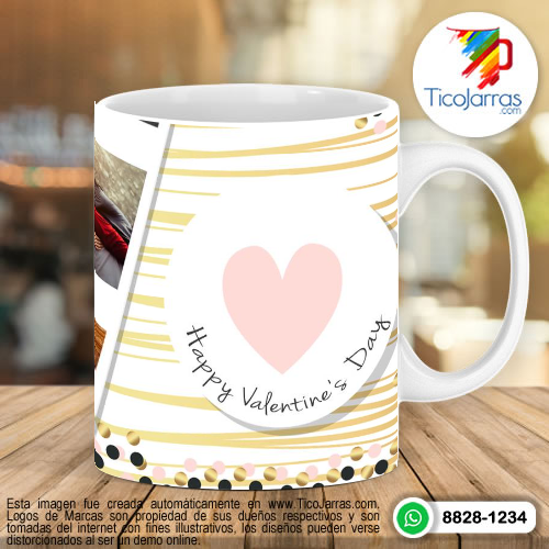 Tazas Personalizadas en Costa Rica Just love me