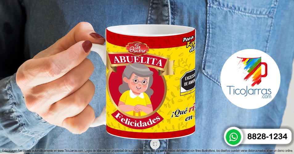 Artículos Personalizados Taza para Abuelita, Favorita de la Familia