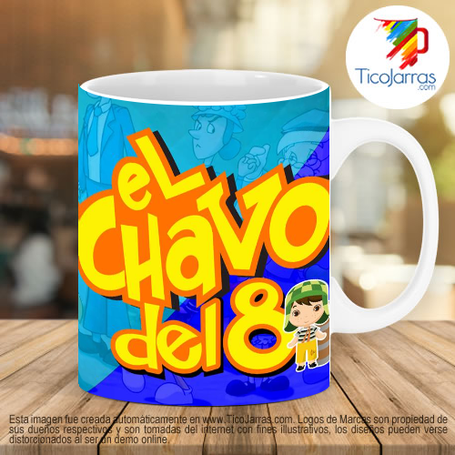 Diseños Personalizadas El señor Barriga, Taza del Chavo del 8