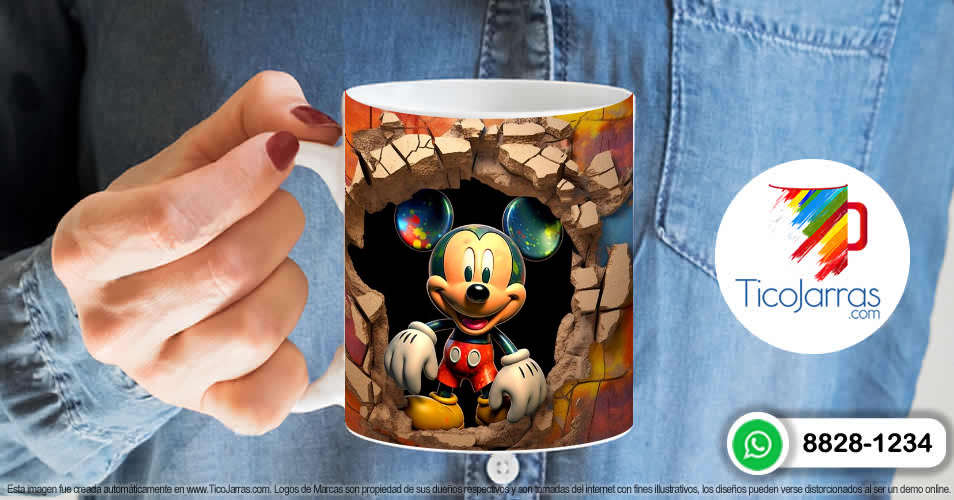 Artículos Personalizados Mickey Mosue 3D