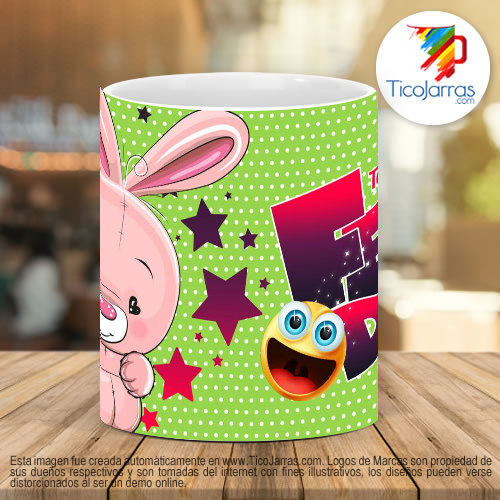 Tazas Personalizadas Te deseo un Feliz Día