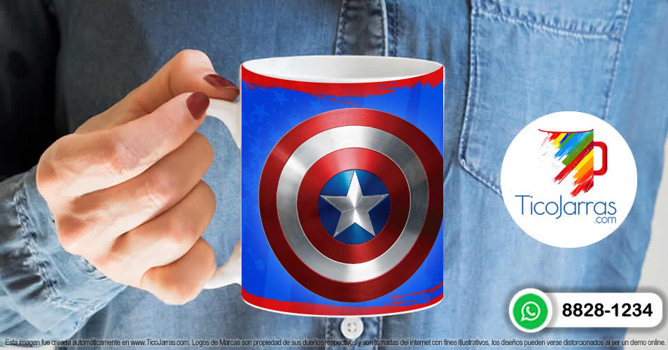 Artículos Personalizados Capitan America