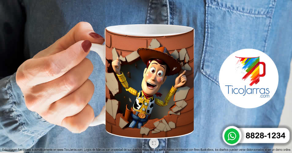 Artículos Personalizados Woody 3D