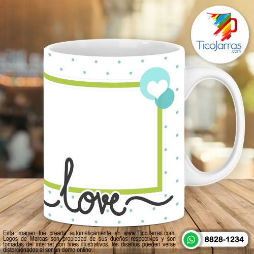 Diseños Personalizadas Te amo mi vida - love - con foto