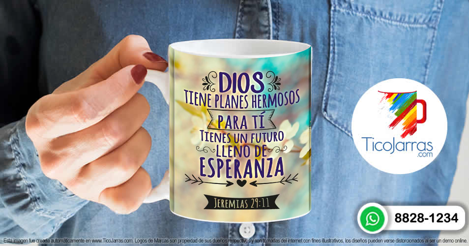 Artículos Personalizados Dios tiene planes hermosos para ti