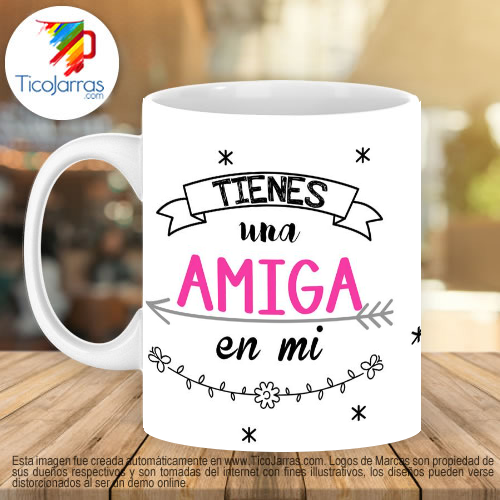 Jarras Personalizadas Tienes una enemiga de mí