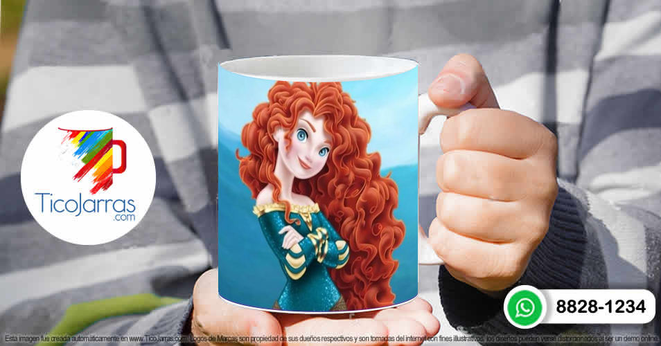 Tazas Personalizadas en Costa Rica Princesa Merida