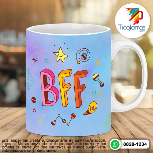 Tazas Personalizadas en Costa Rica BFF - Dipper y Mabel Gravity Falls