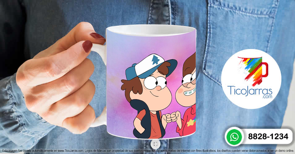 Artículos Personalizados BFF - Dipper y Mabel Gravity Falls