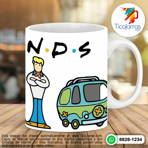 Diseños Personalizadas Friends Scooby Doo