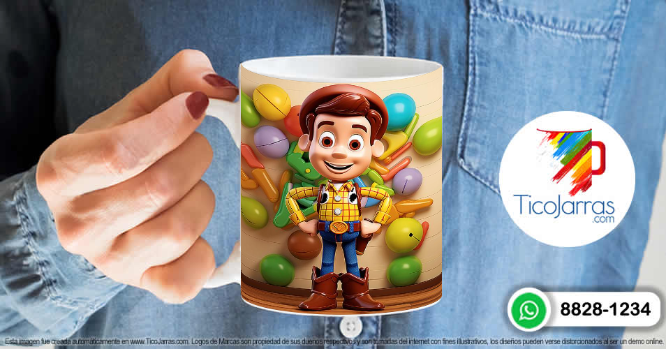 Artículos Personalizados Woody 3D