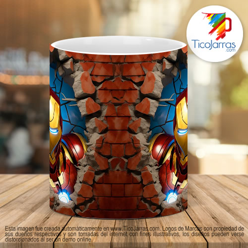 Tazas Personalizadas Iron Man